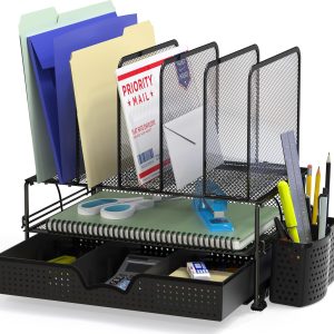 Simple Houseware Mesh Desk Organizer