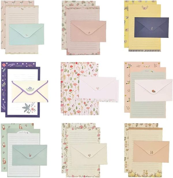 Stationary Paper and Envelopes Set