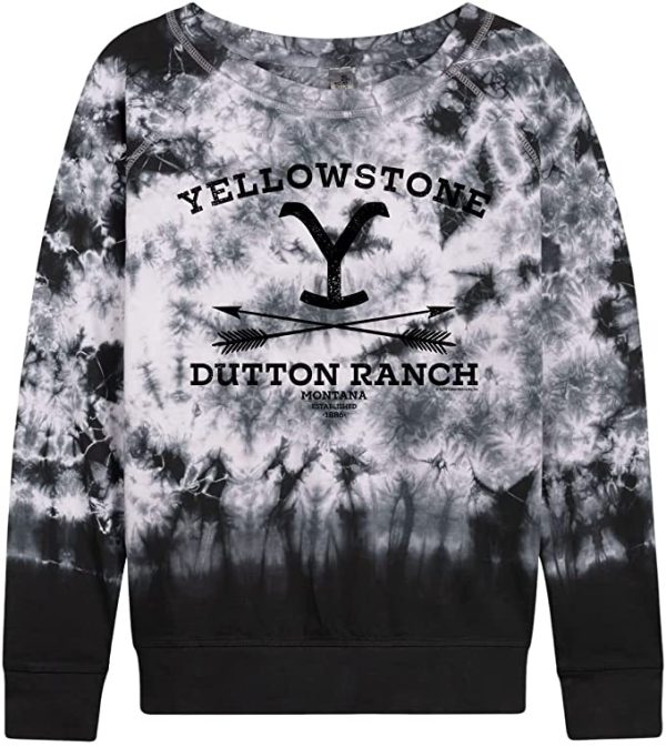 Hybrid Apparel - Yellowstone - Official Yellowstone Merchandise - Women's Lightweight French Terry Pullover