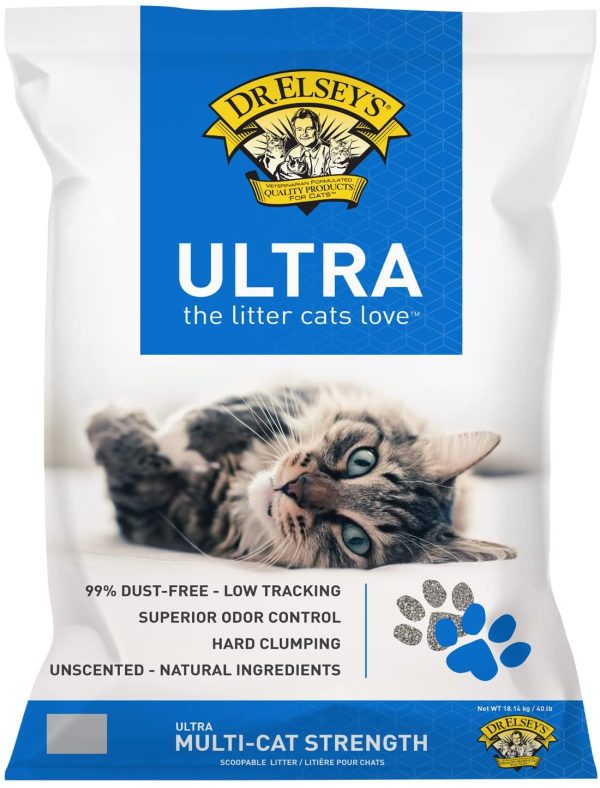 Precious Cat Unscented Ultra Clumping Cat Litter